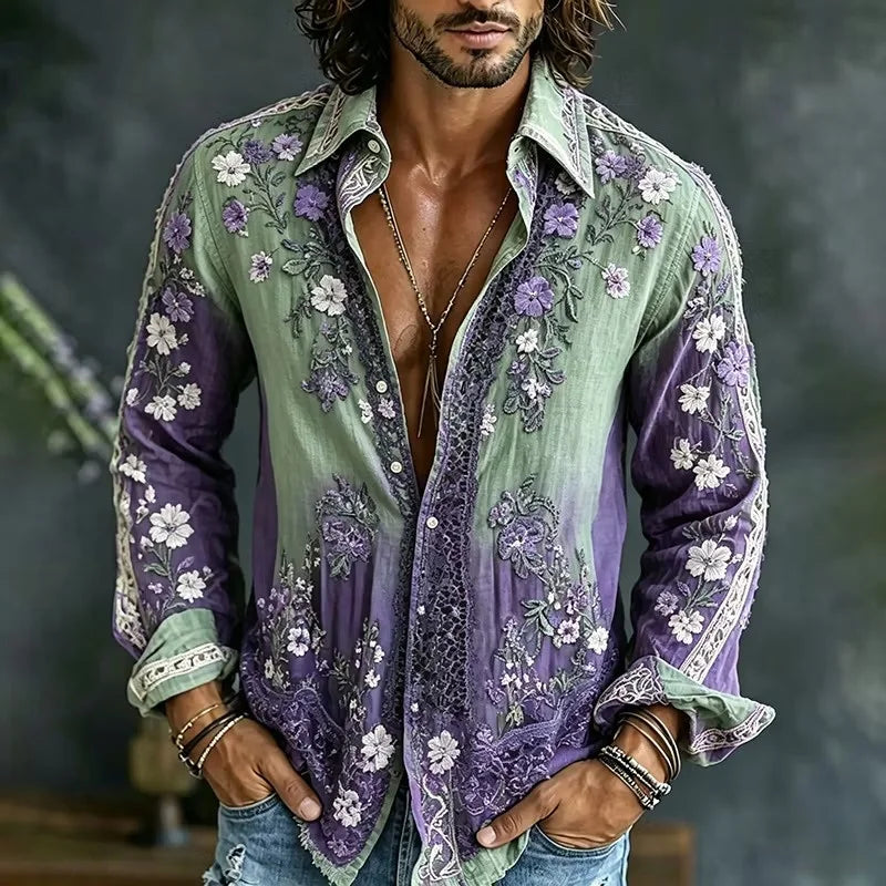 Men's Short-Sleeve Hawaiian Shirt