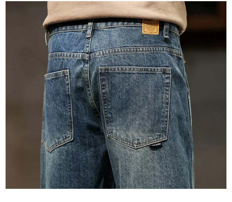 Jeans dal taglio ampio a harem