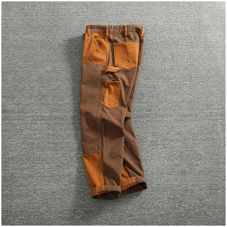 Pantaloni in tela pesante premium