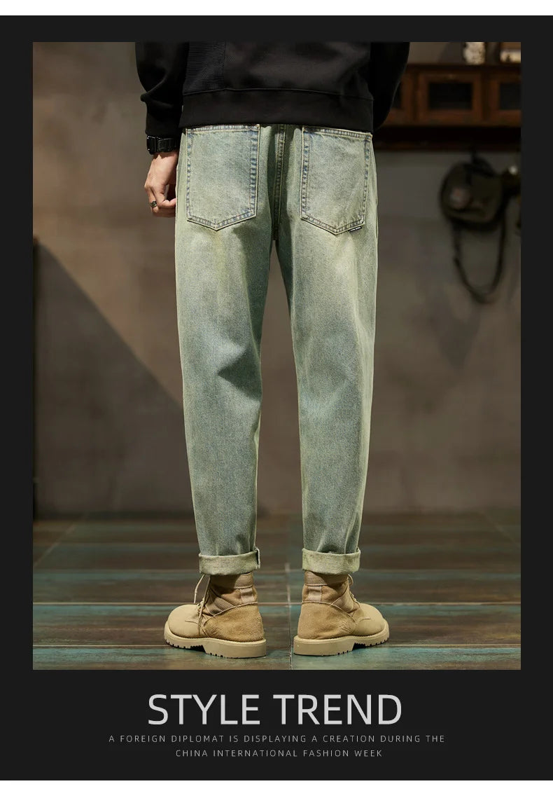 Jeans dal taglio ampio a harem