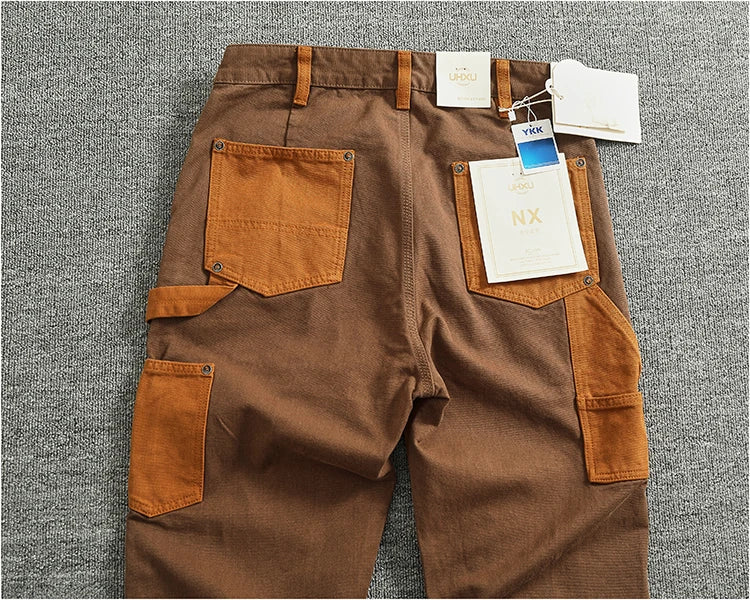 Pantaloni in tela pesante premium