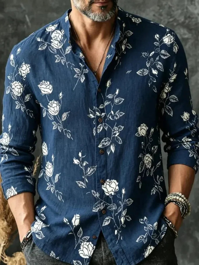 Camicia hawaiana a maniche corte Resort Tropic