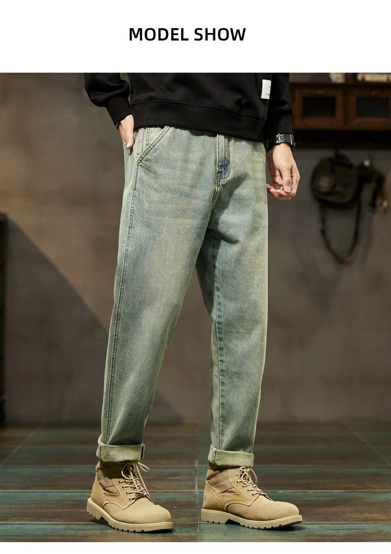 Men's Loose Harem Denim Jeans