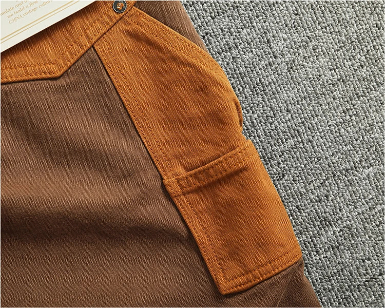 Pantaloni in tela pesante premium