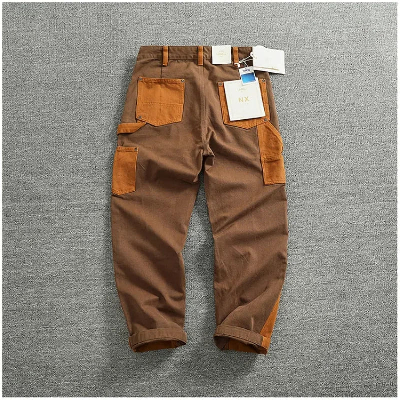 Pantaloni in tela pesante premium