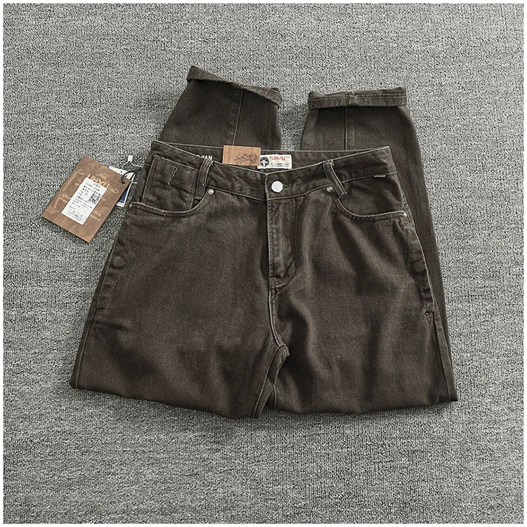 Men's Tailored Loose-Fit Cotton Cargo Pants