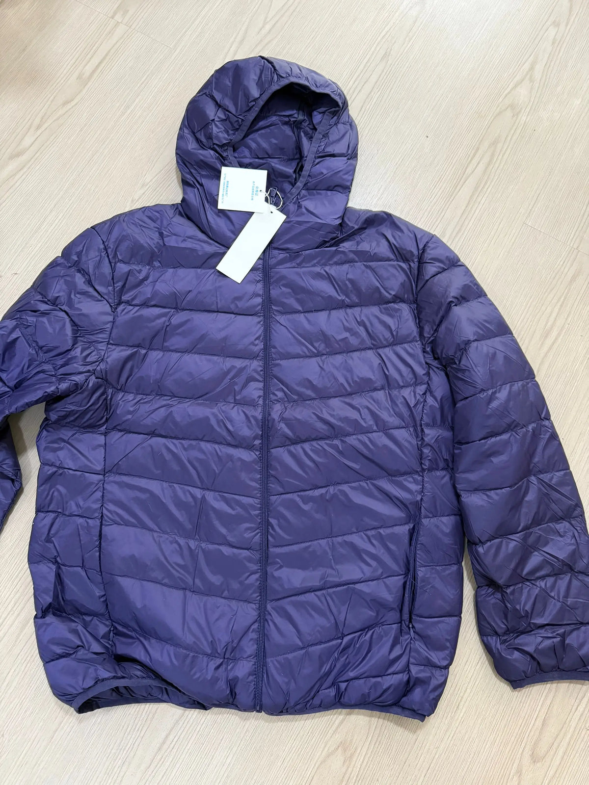 Men's Ultra-Lightweight Packable Hooded Down Parka