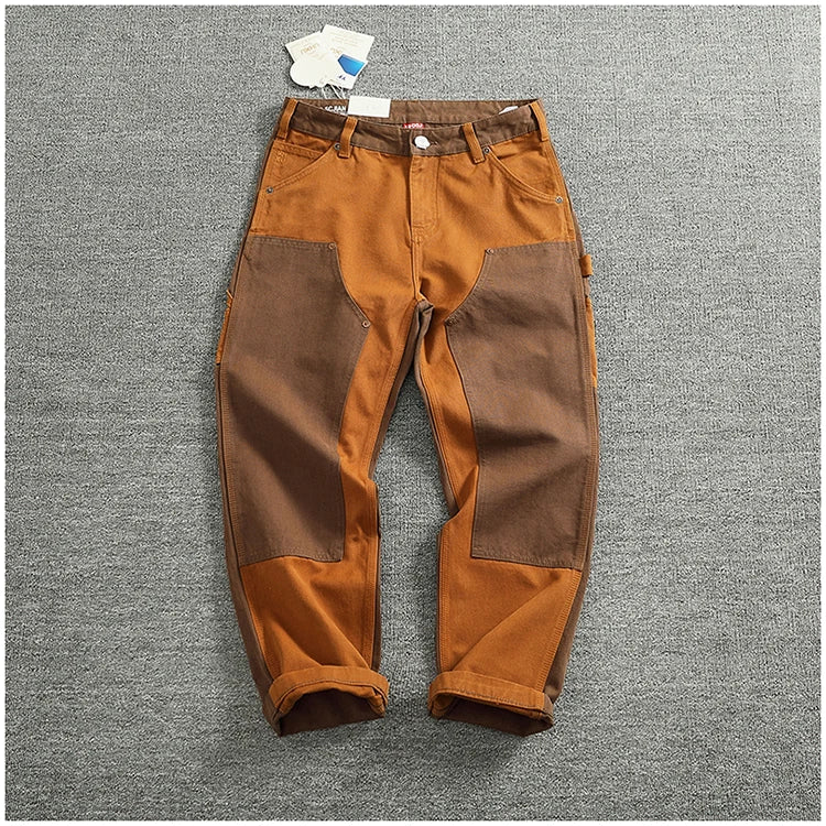 Pantaloni in tela pesante premium