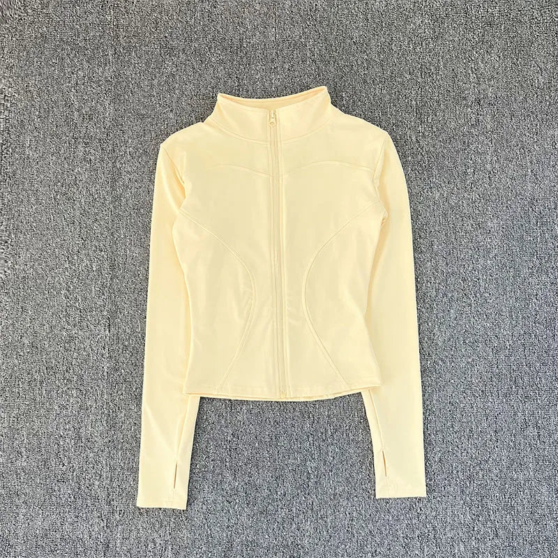 Giacca sportiva donna full-zip stile Y2K