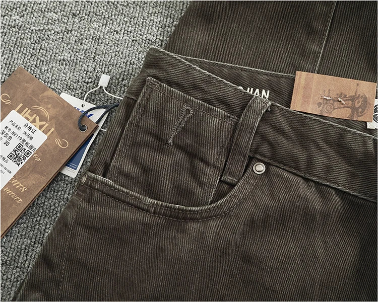 Men's Tailored Loose-Fit Cotton Cargo Pants