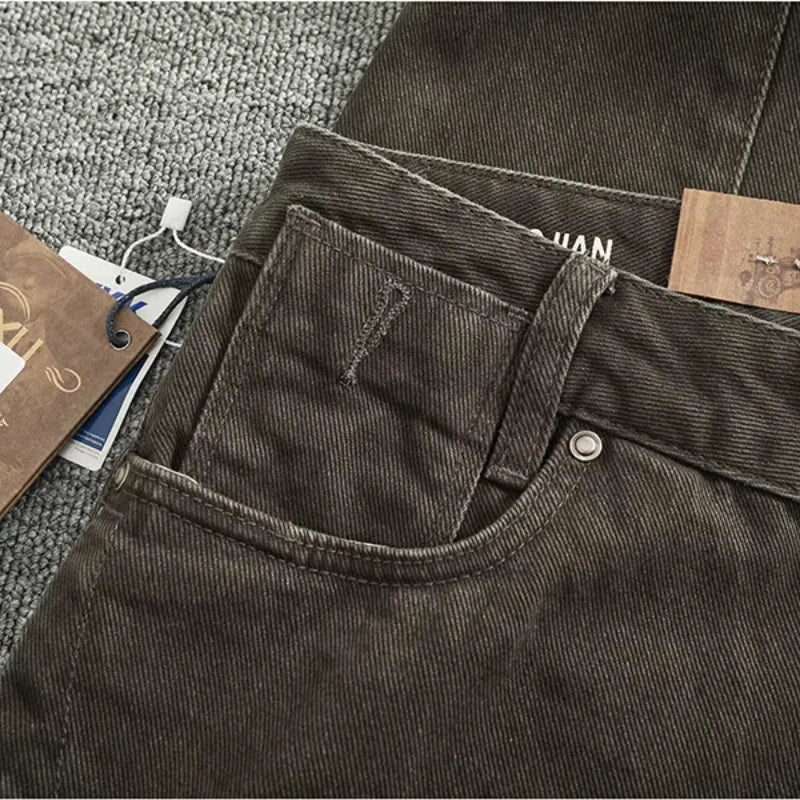Men's Tailored Loose-Fit Cotton Cargo Pants