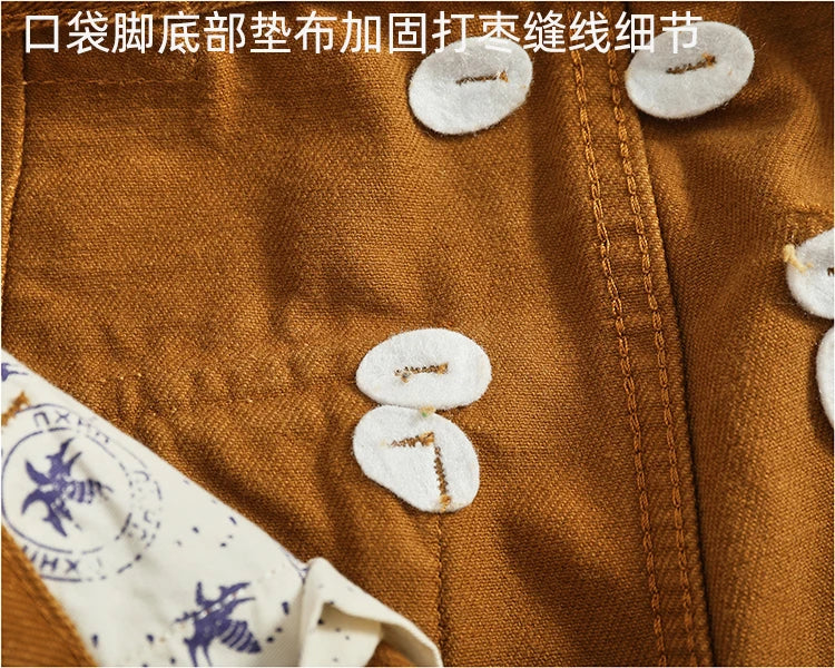 Jeans in twill di cotone scolpito in 3D