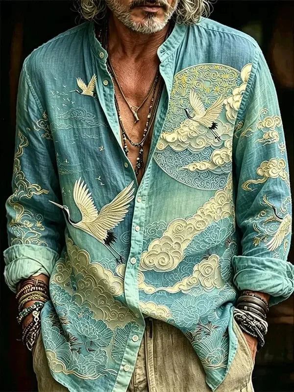 Men's Short-Sleeve Hawaiian Shirt