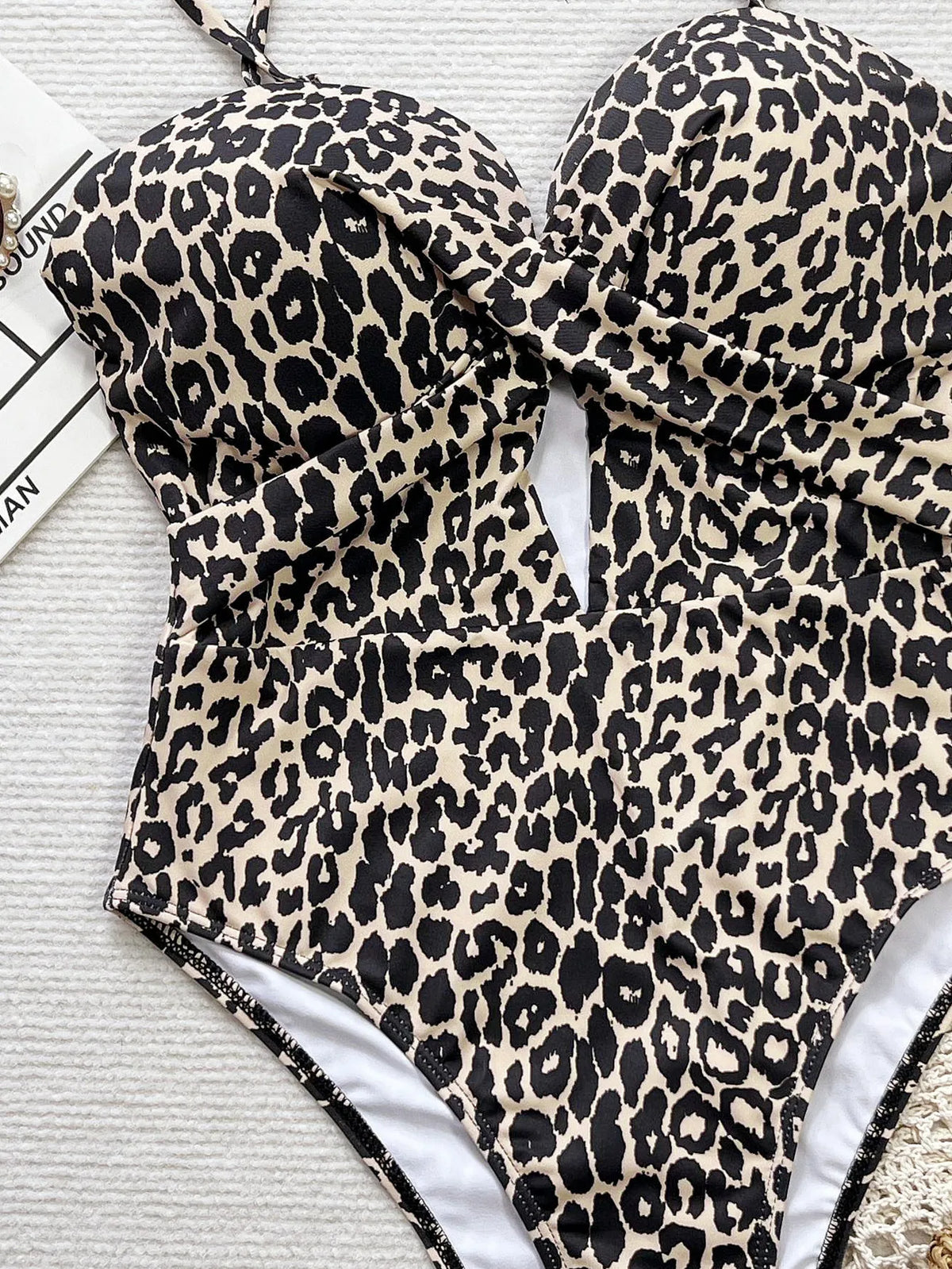 Women's Keyhole Ribbed Monokini Swimsuit