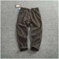 Men's Tailored Loose-Fit Cotton Cargo Pants