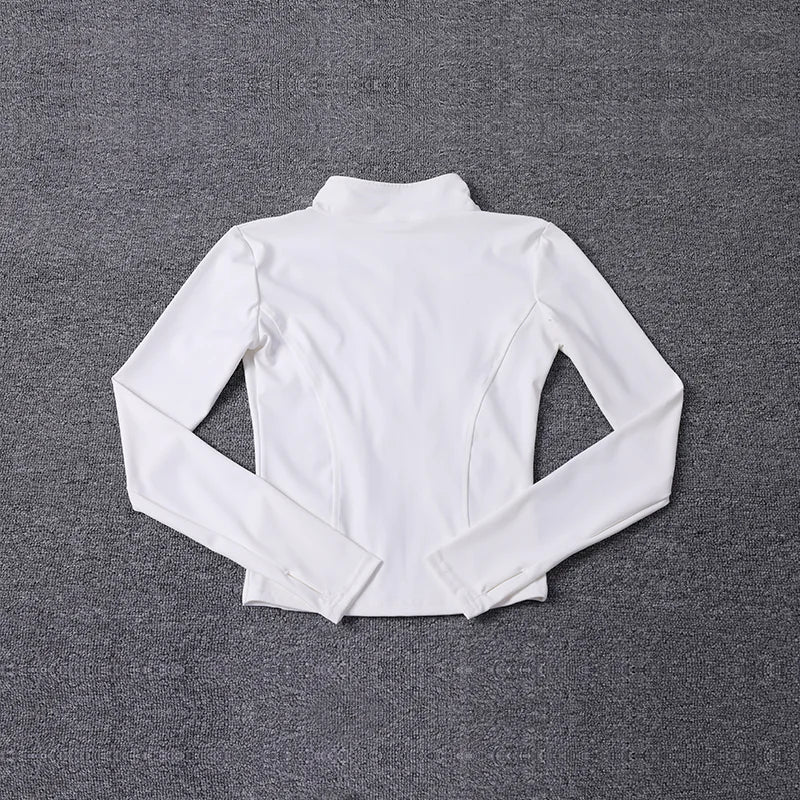 Giacca sportiva donna full-zip stile Y2K